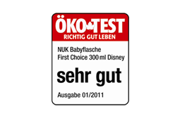 [Translate to greek:] Germany 2011: Very Good – NUK First Choice+ 300ml Bottle Disney