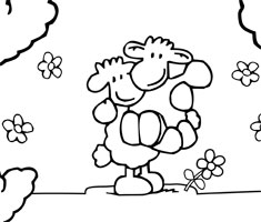 [Translate to greek:] NUK colouring page