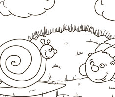 [Translate to greek:] NUK colouring page