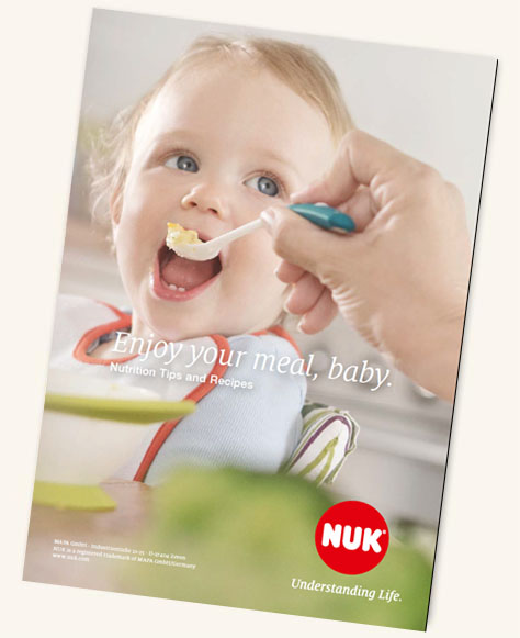 [Translate to greek:] NUK Kids Food Recipe Booklet
