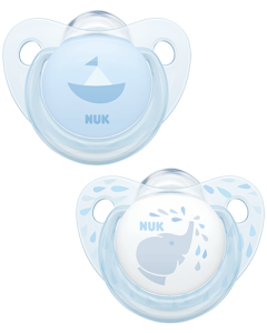 NUK Trendline Baby Rose & Blue Πιπίλα