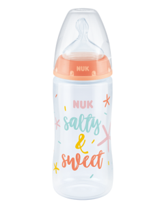 NUK Beach First Choice Plus Μπιμπερό Πόλυπροπυλενίου (ΡΡ) 300ml με θηλή