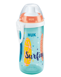 NUK Beach Flexi Cup με καλαμάκι