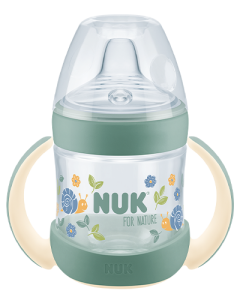 NUK for Nature Μπιμπερό εκπαίδευσης 150ml, με Δείκτη Ελέγχου Θερμοκρασίας