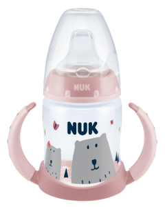 NUK Hello Adventure First Choice Μπιμπερό εκπαίδευσης 150ml, ρύγχος σλικόνης