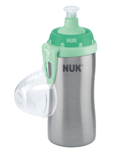 NUK Junior Cup 215ml από ανοξείδωτο ατσάλι με ρύγχος push-pull