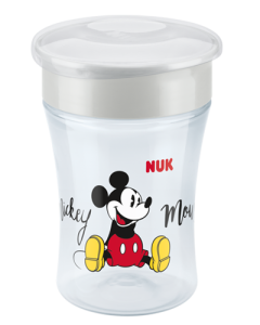 NUK Disney Mickey Mouse Magic Cup 230ml με χείλος και καπάκι