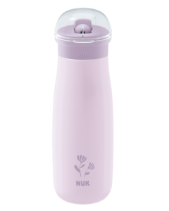 NUK Mini-Me Flip Παγουράκι 500 ml από ανοξείδωτο ατσάλι με ρύγχος 2 σε 1