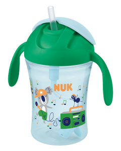 NUK Motion Cup 230ml με μαλακό καλαμάκι