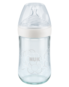 NUK Nature Sense Γυάλινο Μπιμπερό με θηλή Softer