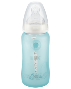 NUK Silicone Cover for Glass Bottles, turquoise