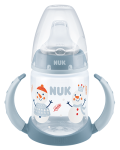 NUK Snow First Choice Μπιμπερό εκπαίδευσης 150ml με ρύγχος σιλικόνης 