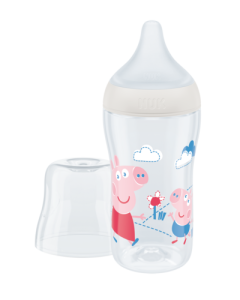 NUK Peppa Pig Perfect Match Μπιμπερό 260ml με μαλακή θηλή σιλικόνης