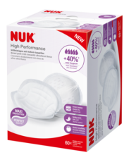 NUK Επιθέματα στήθους High Performance 60 τεμ. ανά συσκευασία