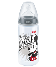 NUK Disney Mickey Mouse First Choice Plus Μπιμπερό με Δείκτη Ελέγχου Θερμοκρασίας