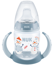 NUK Snow First Choice Μπιμπερό εκπαίδευσης 150ml με ρύγχος σιλικόνης 