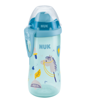 NUK Παγουράκι Flexi Cup με καλαμάκι Soft 300 ml